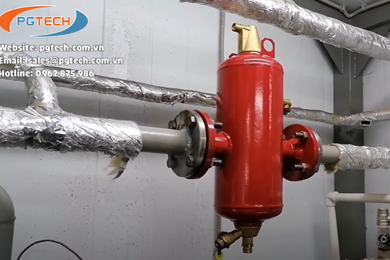 Vì sao cần lắp đặt Lọc tách cặn khử khí Dirt and Air Separator cho hệ Chiller và Heating?