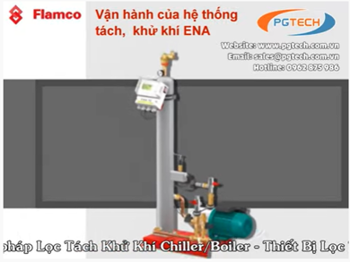 Hệ thống tách khí chân không cho Chiller ENA Flamco Hà Lan