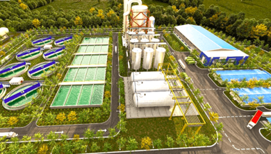 Dự án Nhà máy xử lý nước thải Sikico Bình Phước