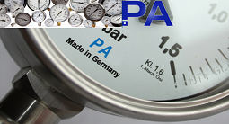 Đồng hồ đo áp suất và Đồng hồ đo nhiệt độ PA của Đức