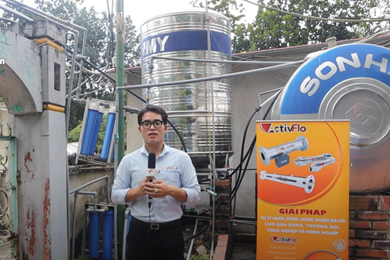 Xử lý nước cứng cho cơ sở sản xuất nước tinh khiết RO đóng bình tại Hạ Long Quảng Ninh