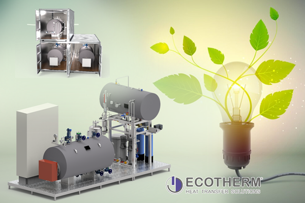 Nồi hơi điện ECOTHERM sử dụng điện để tạo ra hơi giúp các nhà máy cắt giảm lượng khí thải