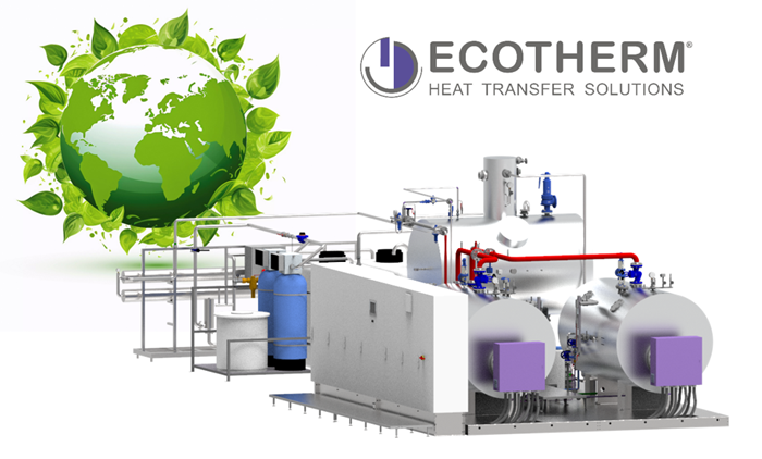 Máy tạo hơi sạch điện công nghiệp Ecotherm tạo hơi sạch bằng năng lượng điện.