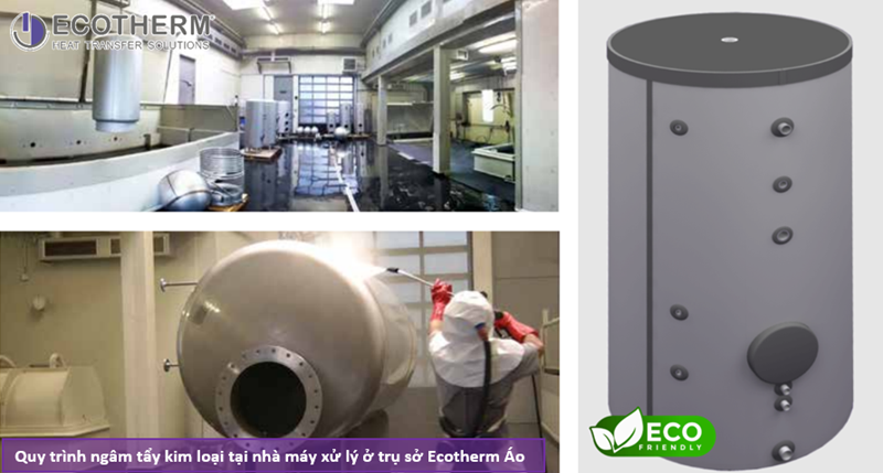 Quy trình xử lý kim loại và vật liệu cách nhiệt Ecotherm được cấp bằng sáng chế