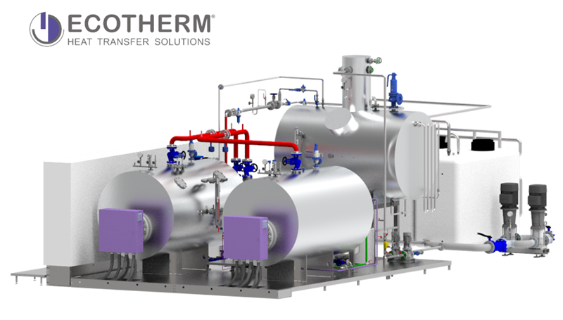 Hệ thống nồi hơi chiết xuất hơi nước sạch bằng điện ECOTHERM® công suất từ 250 – 10.000kg/h