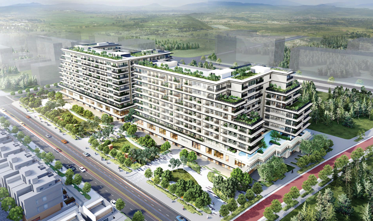 PGTECH cấp đầu phun Fesco Hàn Quốc tới dự án The TEN Midori Park Bình Dương