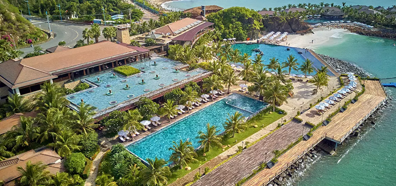 PGTECH cấp van cân bằng nhiệt inta cho dự án Amiana Resort Nha Trang