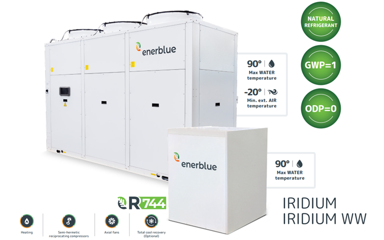Giải pháp bơm nhiệt CO2 Enerblue