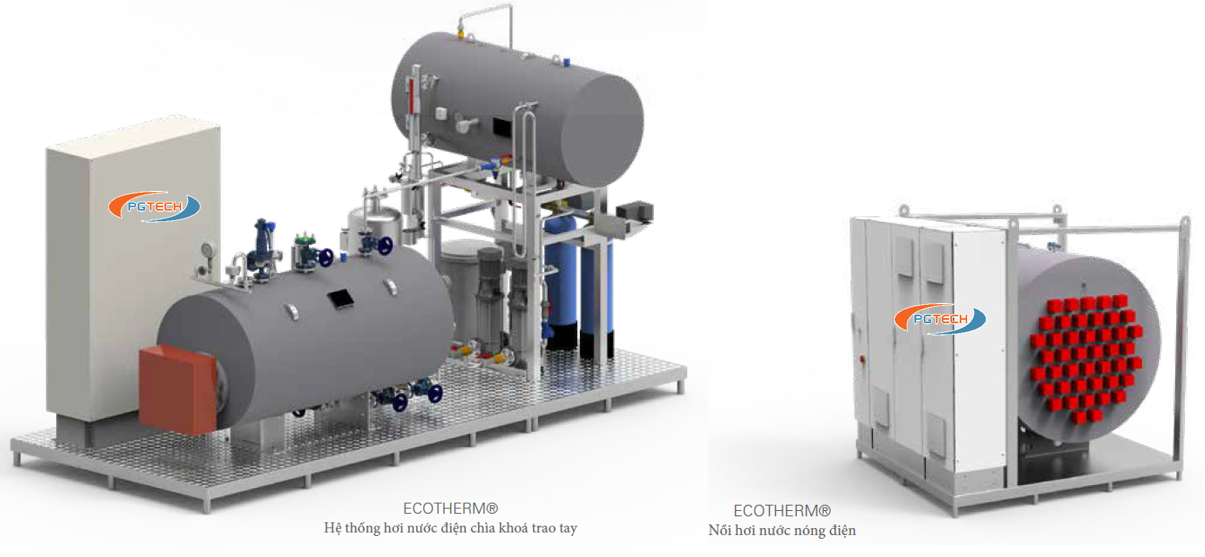 Giải pháp Nồi hơi điện Electric Boiler thương hiệu Ecotherm Áo