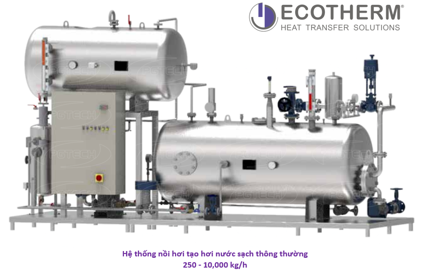 Máy tạo hơi nước sạch thông thường Conventional Clean Steam Generator