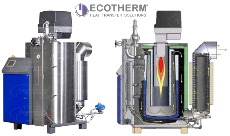 Máy tạo hơi nước thông minh của thương hiệu Ecotherm (Áo)