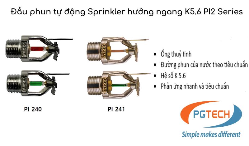 Đầu phun K5.6 hướng ngan