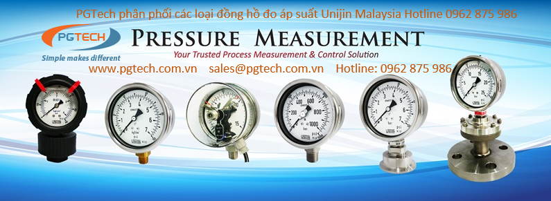 Đồng hồ đo áp suất Unijin Malaysia