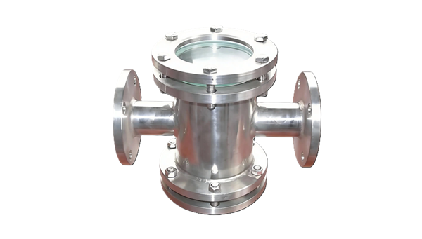 Kính quan sát dòng chảy thân inox dạng inline 