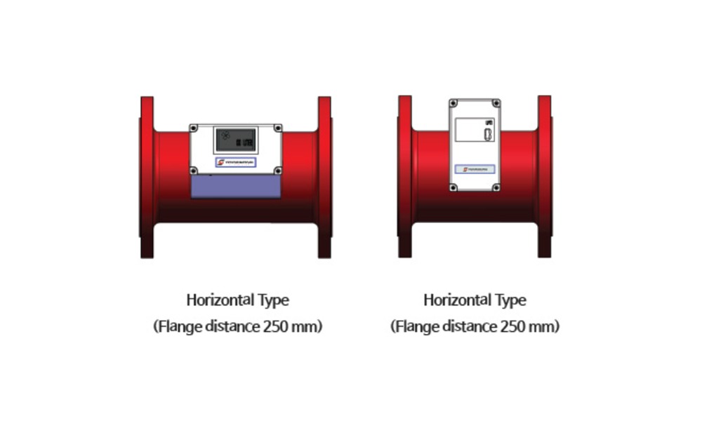 Đồng hồ đo lưu lượng điện tử hệ PCCC nối bích model YWM (32~200)