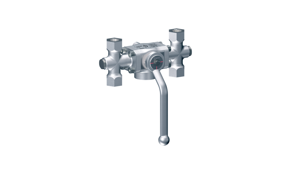 GOETZE Series 2700 – Van bi chuyển hướng bằng inox, nối ren, dành cho hệ thống khí kỹ thuật và Cryo