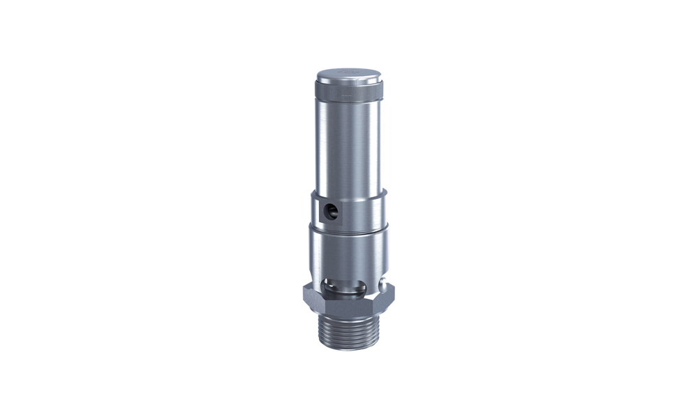 GOETZE Series 410 – Van an toàn bằng inox, xả trực tiếp khí quyển, nối ren