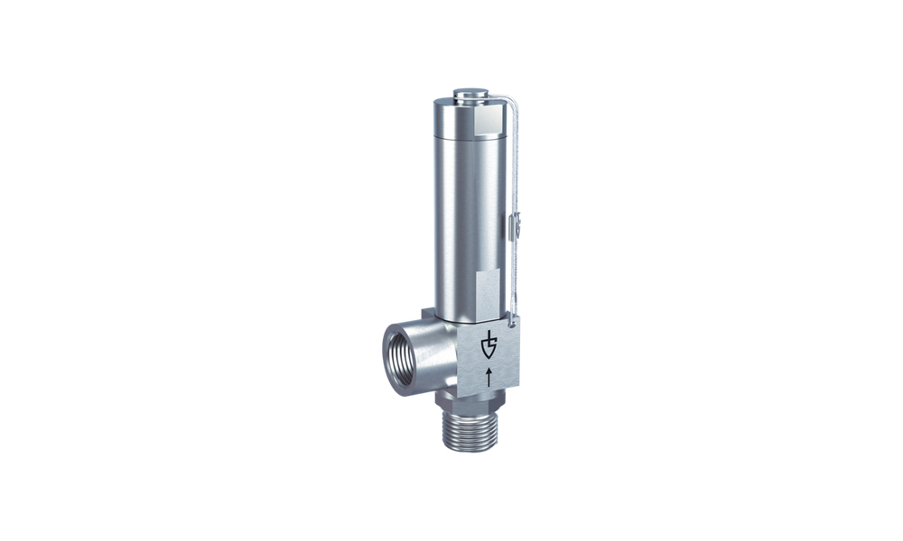 GOETZE Series 420 – Van an toàn bằng inox, dạng góc, nối ren