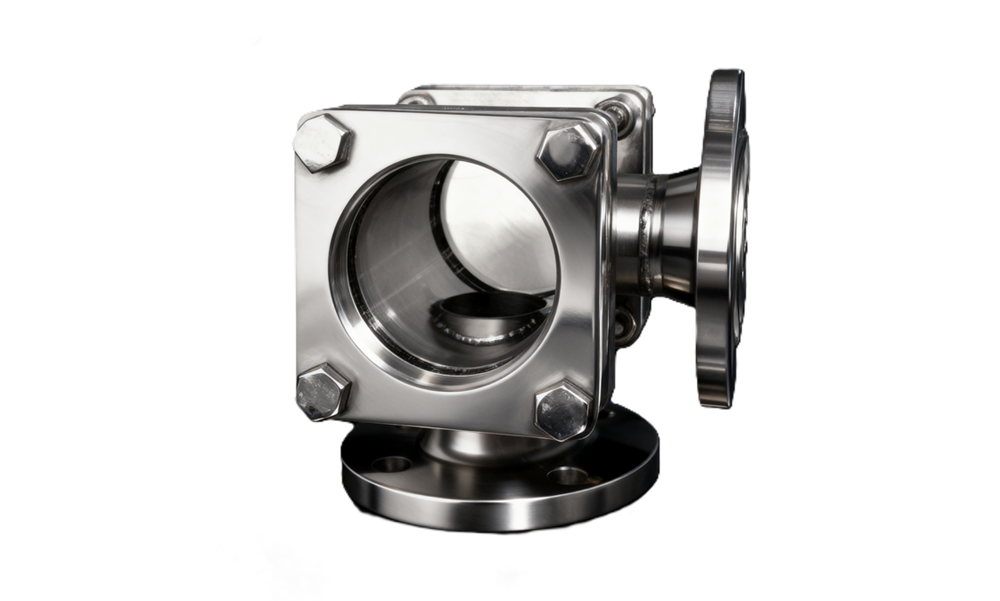 Kính quan sát dòng chảy góc vuông