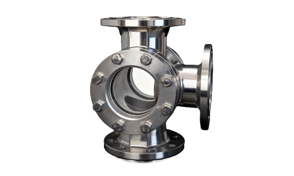 Kính quan sát dòng chảy 3 hướng Three-Way Sight Glass