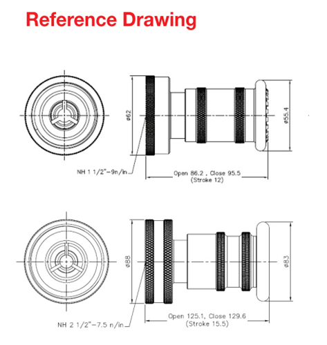 Reference Drawing YHN-ULW 40B hoặc 65B