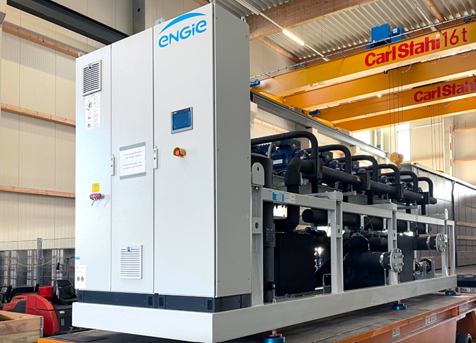 Bơm nhiệt giải nhiệt nước CO2 dòng Engie