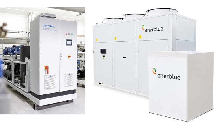 Bơm nhiệt giải nhiệt gió CO2 - Bơm nhiệt giải nhiệt nước CO2