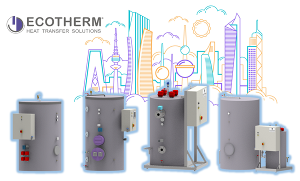 PGTECH phân phối giải pháp bồn nước nóng điện Ecotherm mang lại hiệu quả tối đa cho nhiều ứng dụng từ dân dụng tới thương mại