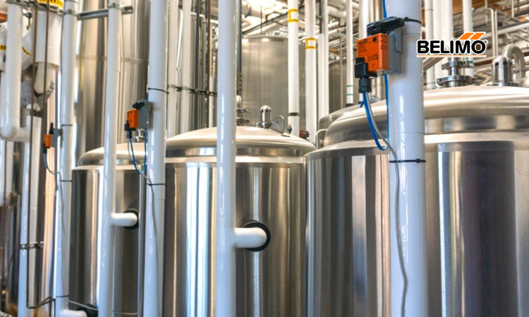 Động cơ điều khiển Belimo có khả năng kiểm soát linh hoạt