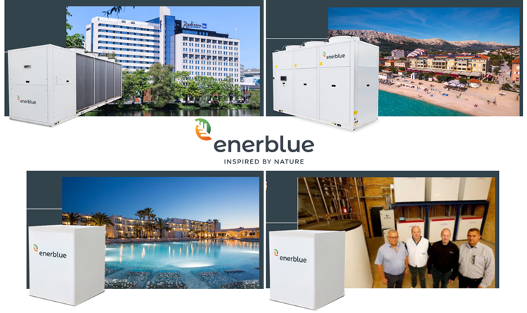 Dự án tham khảo bơm nhiệt CO2 Enerblue