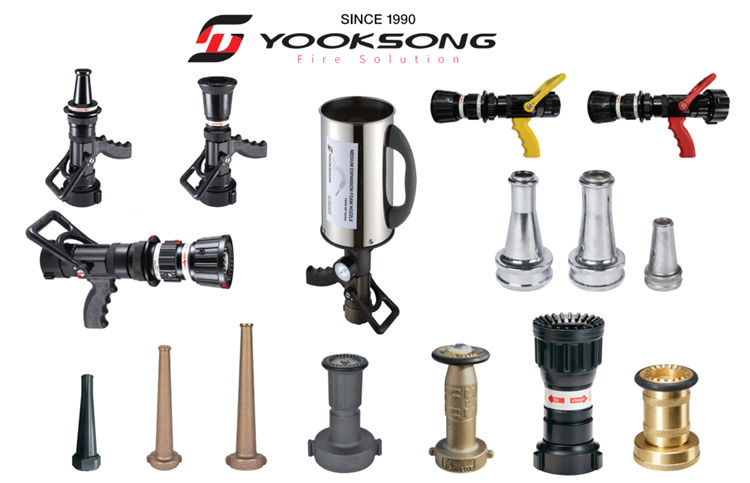 Các loại lăng phun chữa cháy nhập khẩu Hàn Quốc