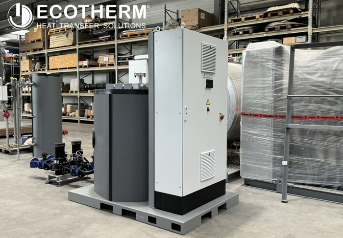 Nồi hơi nước nóng điện Ecotherm cho nhà máy thực phẩm Albania