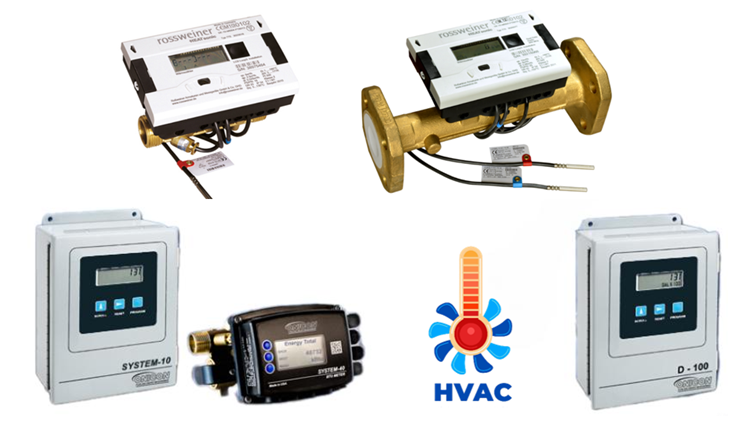 PGTECH cung cấp các loại Đồng hồ đo công suất lạnh BTU Meter