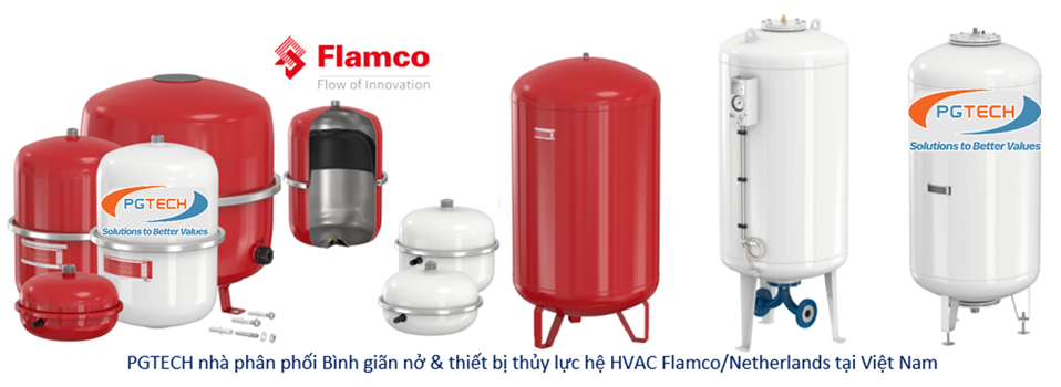 Bình giãn nở Flamco Hà Lan, dòng sản phẩm bình giãn nở cao cấp hàng đầu thế giới