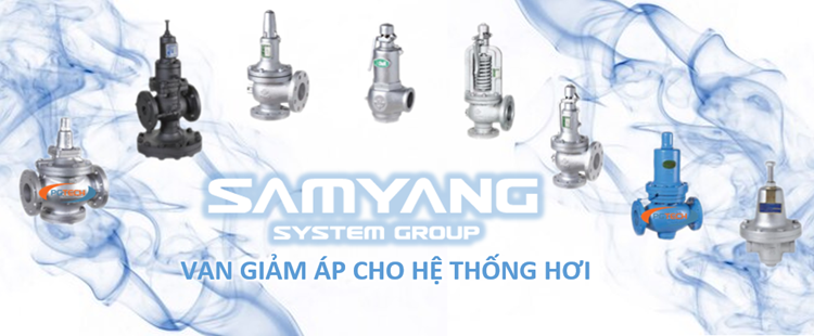 Van giảm áp cho hệ thống hơi Samyang Hàn Quốc