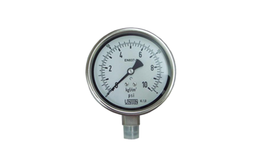 Đồng hồ đo áp suất bằng thép không  gỉ - Fully St.Steel Pressure Gauge (Bayonet Casing)