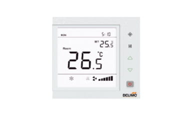 Bộ điều khiển nhiệt độ bằng tiếp xúc màn hình  EXT-CFU-230-D.. Touch Keypad Thermostat