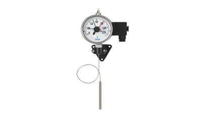 Đồng Hồ Đo Nhiệt Độ Expansion thermometer with micro switch and capillary Model 70-8xx