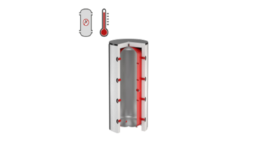 Bình giữ nhiệt (Bồn giữ nhiệt) BS 200-5000 cho hệ Chiller/Boiler