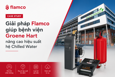 Giải pháp Flamco giúp bệnh viện Groene Hart nâng cao hiệu suất hệ Chilled Water như thế nào?