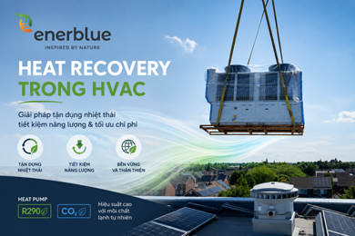 Heat Recovery trong HVAC – Giải pháp tận dụng nhiệt thải và tiết kiệm năng lượng