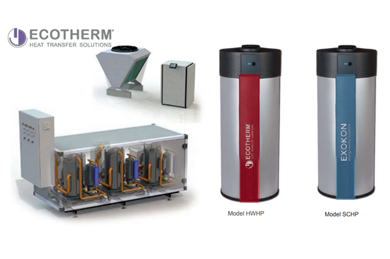 Giải pháp Bơm nhiệt Heat Pumps công nghiệp và thương mại Ecotherm