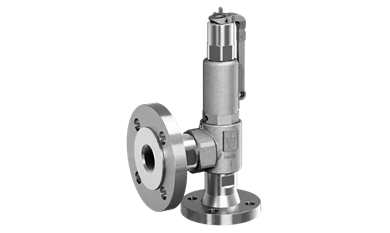 GOETZE Series 451FL – Van an toàn bằng inox, dạng góc, nối bích