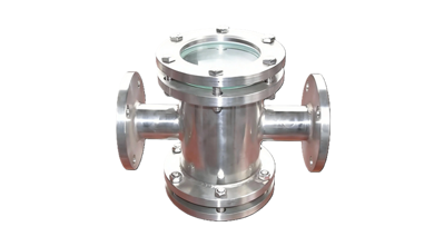 Kính quan sát dòng chảy thân inox dạng inline 
