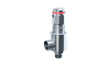 GOETZE Series 492 – Van an toàn inox áp suất siêu cao, dạng góc, nối ren