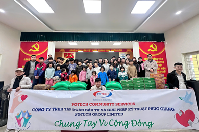 Hoạt động chung tay vì cộng đồng cùng PGTECH