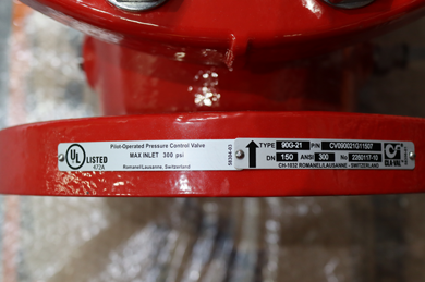 Van giảm áp tiêu chuẩn UL/FM thương hiệu Rapidrop chuyên dụng cho hệ PCCC