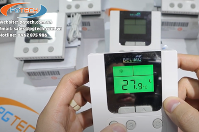 Tổng quan về Bộ điều khiển nhiệt độ phòng Thermostat Belimo Thuỵ Sỹ