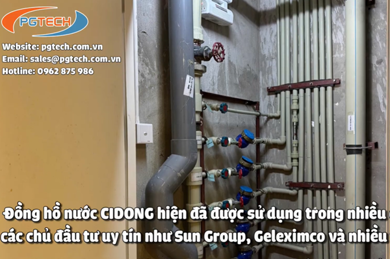 Tìm hiểu quá trình kiểm định đồng hồ nước CIDONG thực tế