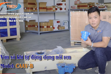 Cấu tạo & nguyên lý hoạt động của van xả khí tự động bằng gang nối ren và nối bích